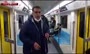 فیلم/ اجرای طرح فاصله گذاری اجتماعی در متروی تهران