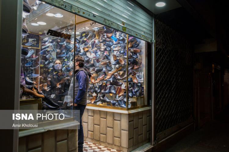 تصاویر مغازه‌های باز و بسته در تهران,عکس های وضعیت مغازه های تهران در روزهای کرونایی،تصاویری از مغازه های تهران در شرایط کرونایی