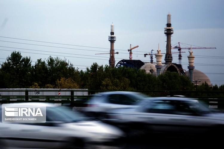 تصاویر ترافیک شبانه در تهران,عکس های ترافیک شهری,تصاویر تردد در تهران
