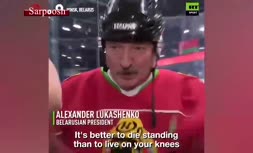 رئیس جمهور بلاروس: ایستاده بمیریم بهتر است/ من که اینجا ویروسی نمی‌بینم