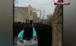 فیلم/ مراسم تشیع در اصفهان با جمعیت چند هزارنفری!