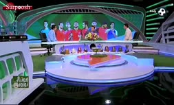 فیلم/ واکنش تند هادی طباطبایی به اظهارات آریا عظیمی نژاد و توضیح در مورد حواشی برنامه نوروز فوتبالی