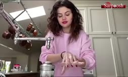 فیلم/ سلنا گومز و چالش جدید کرونایی