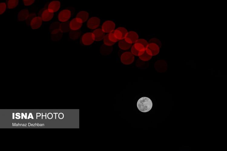 تصاویر اولین و بزرگترین اَبرماه سال ۹۹,عکس های اولین و بزرگترین اَبرماه سال ۹۹,تصاویر ماه
