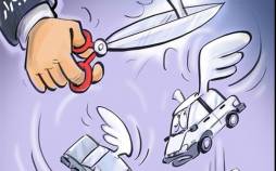 کاریکاتور در مورد کاهش قیمت در بازار خودرو,کاریکاتور,عکس کاریکاتور,کاریکاتور اجتماعی