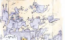 کاریکاتور در مورد درگیری در هیئت مدیره استقلال و پرسپولیس,کاریکاتور,عکس کاریکاتور,کاریکاتور ورزشی