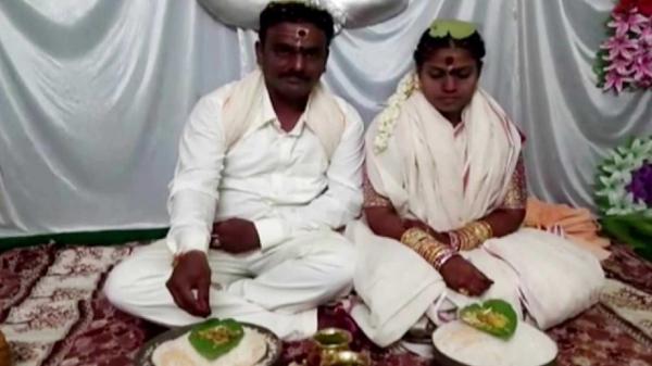 مراسم ازدواج زوج هندی,اخبار جالب,خبرهای جالب,خواندنی ها و دیدنی ها