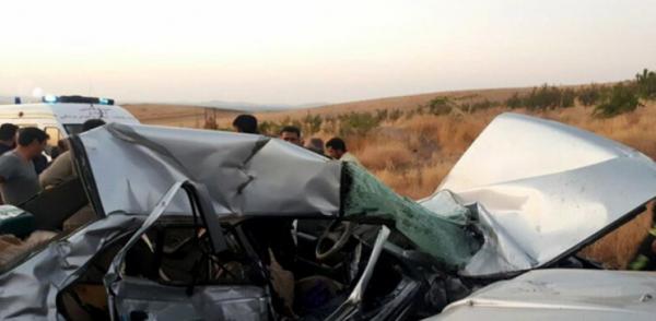 تصادف شدید دو سواری در کرمان,اخبار حوادث,خبرهای حوادث,حوادث