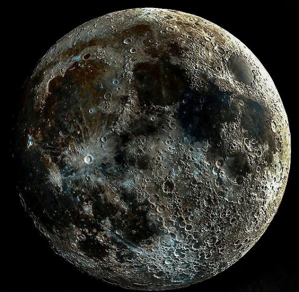 عکس از چهره واقعی ماه,اخبار علمی,خبرهای علمی,نجوم و فضا