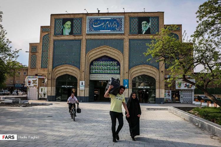 تصاویر بازگشایی مراکز خرید در مشهد,عکس های مراکز مشهد در اردیبهشت 99,تصاویر باز شدن مراکز خرید در مشهد