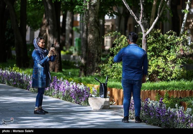 تصاویر بهار اصفهان,عکس های بهار 99 اصفهان,تصاویر از شهر اصفهان در بهار 99