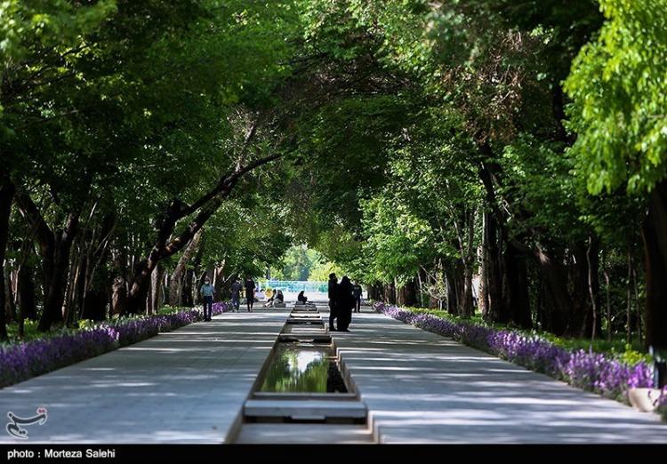 تصاویر بهار اصفهان,عکس های بهار 99 اصفهان,تصاویر از شهر اصفهان در بهار 99