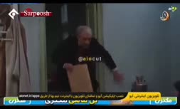 فیلم/ گریم جالب پژمان جمشیدی با چادر مشکی در سریال زیرخاکی