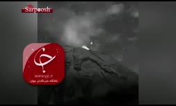 فیلم/ رویت پدیده‌ای عجیب در آسمان مکزیک