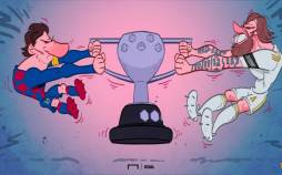 کاریکاتور دعوای مسی و راموس در لالیگا,کاریکاتور,عکس کاریکاتور,کاریکاتور ورزشی