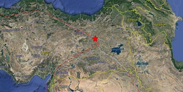 زلزله در شرق ترکیه,اخبار حوادث,خبرهای حوادث,حوادث طبیعی