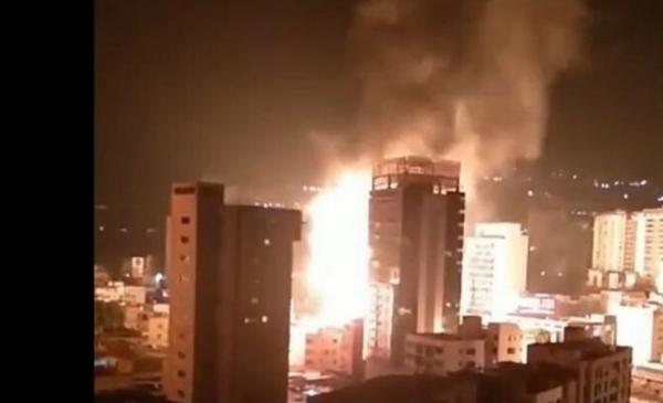 انفجار در کاراکاس پایتخت ونزوئلا,اخبار حوادث,خبرهای حوادث,حوادث امروز