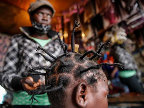 مدل موی کرونایی در آفریقا,اخبار جالب,خبرهای جالب,خواندنی ها و دیدنی ها