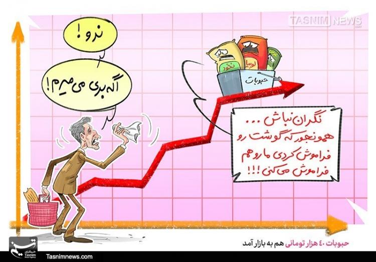 کاریکاتور در مورد افزایش قیمت حبوبات,کاریکاتور,عکس کاریکاتور,کاریکاتور اجتماعی