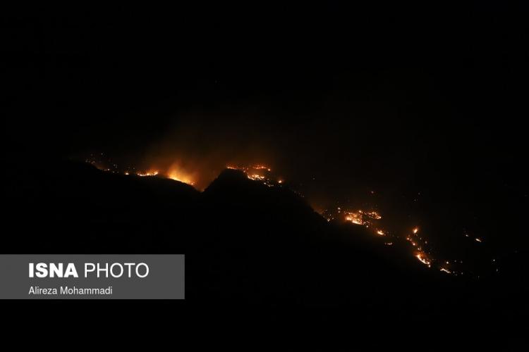 تصاویر آتش سوزی در خائیز,عکس جنگل های خائیز,تصاویری از آتش گرفتن جنگل ها در خائیز