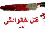 قتل خانوادگی,اخبار حوادث,خبرهای حوادث,جرم و جنایت