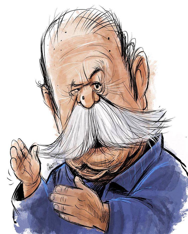 کاریکاتور درباره فوت محمدعلی کشاورز,کاریکاتور,عکس کاریکاتور,کاریکاتور هنرمندان