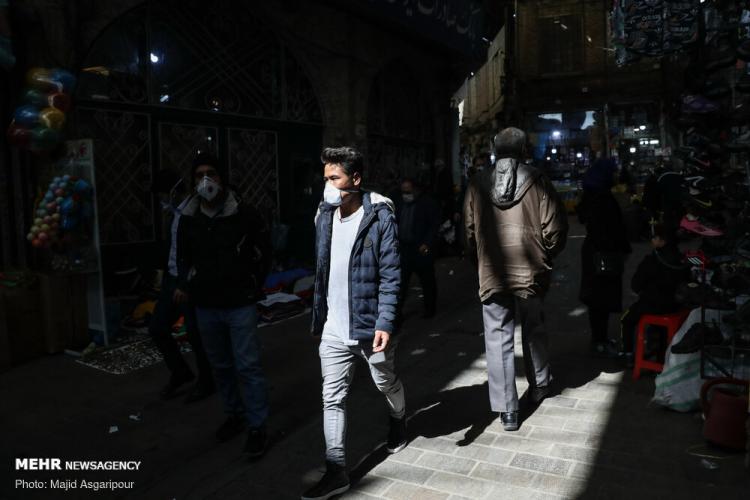 تصاویری از روزهای شلوغ تهران,عکس های روزهای شلوغ در تهران در اوضاع کرونایی,عکس های مردم تهران در شرایط کرونایی