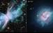 تصویر تلسکوپ فضایی هابل از دو سحابی در فضا,اخبار علمی,خبرهای علمی,نجوم و فضا