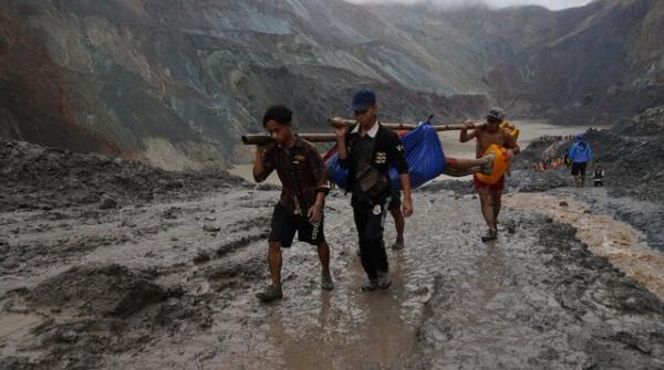 رانش زمین در میانمار,کار و کارگر,اخبار کار و کارگر,حوادث کار 