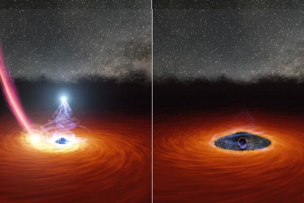 غیب شدن سیاه چاله‌ای در فضا,اخبار علمی,خبرهای علمی,نجوم و فضا