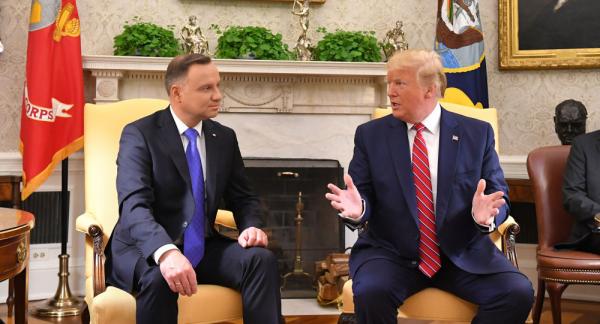 ترامپ و رییس جمهوری لهستان,اخبار سیاسی,خبرهای سیاسی,اخبار بین الملل
