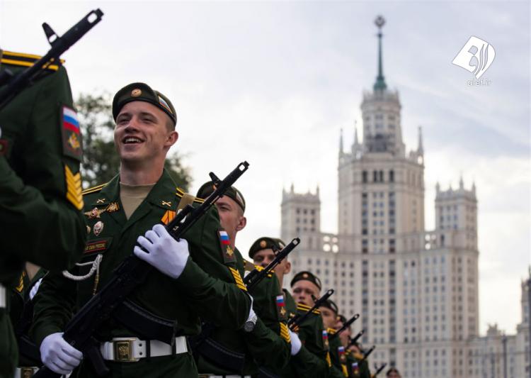 تصاویر تمرین رژه نیروهای مسلح روسیه,عکس های ارتش روسیه,تصاویری از نیروهای مسلح روسیه