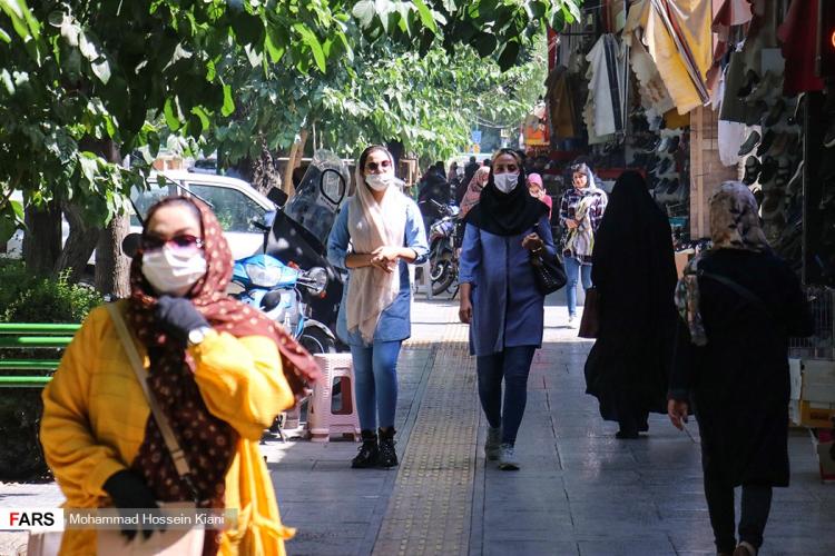 تصاویر زدن ماسک اجباری در اصفهان,عکس های طرح ماسک اجباری در اصفهان,تصاویر مردم اصفهان در شرایط کرونایی