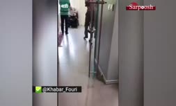 فیلم/ حضور اعتراض آمیز بقایی در دفتر روزنامه شرق