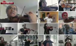 فیلم/ اجرای همایون شجریان با خواننده لبنانی جنجالی شد