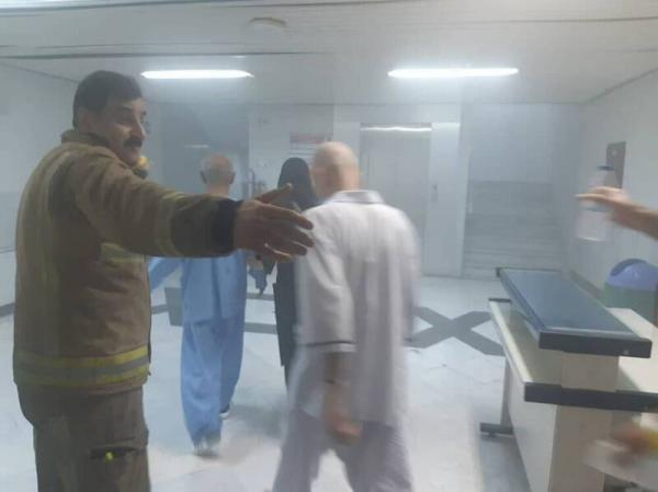 آتش سوزی در بیمارستانی در تهران,اخبار حوادث,خبرهای حوادث,حوادث امروز