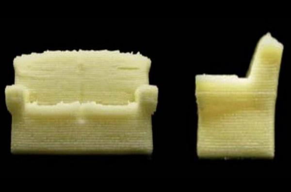 چاپ سه بعدی مبل خوردنی با پودر شیر,اخبار علمی,خبرهای علمی,پژوهش