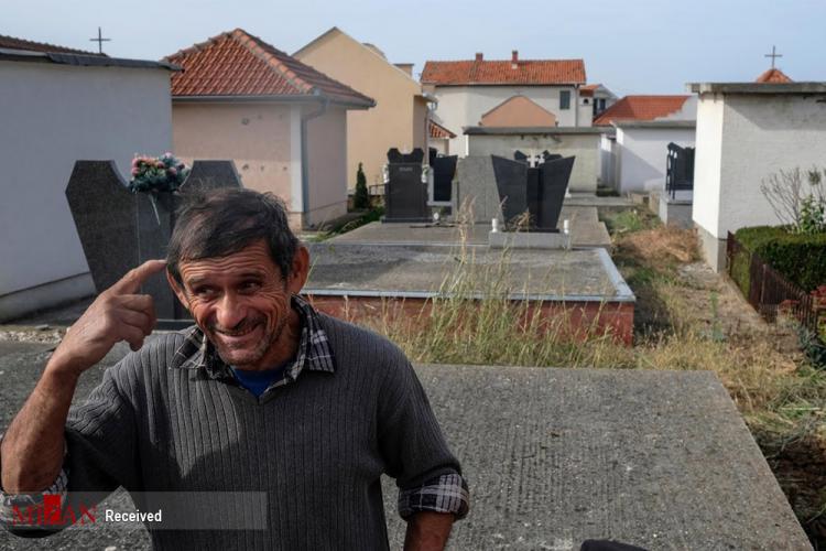 تصاویر قبرستان عجیب در صربستان,عکس های قبرستانی در صربستان,تصاویر قبرستان عجیب در صربستان