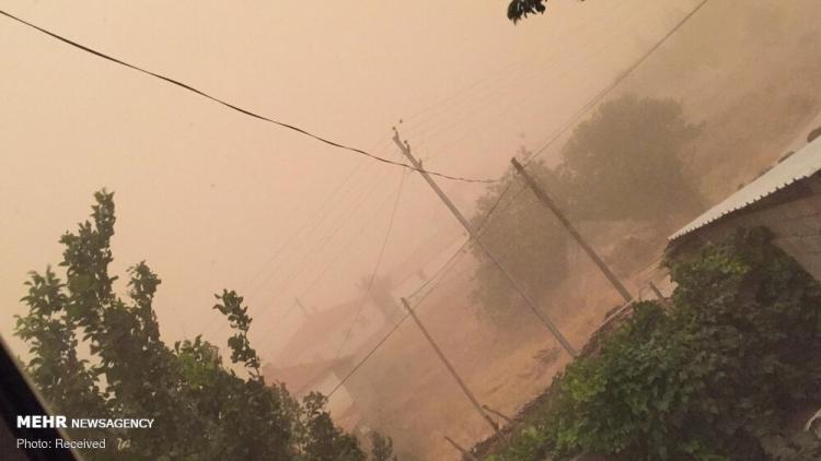 تصاویر طوفان شن در پایتخت ترکیه,عکس های طوفان شن در ترکیه,تصاویری از طوفان در ترکیه
