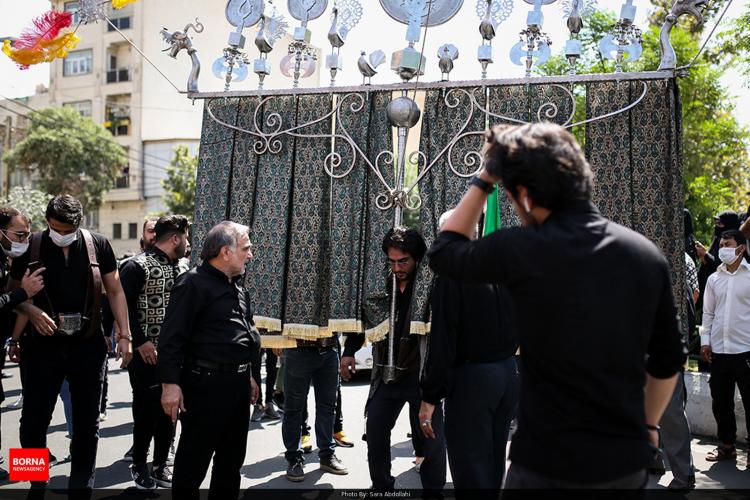 تصاویر عزاداری روز تاسوعا,عکس های روز تاسوعا 99,تصاویر عزاداری تاسوعای حسینی سال 99 در تهران