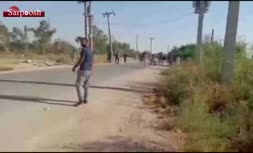 فیلم/ حمله ماموران تخریب به روستایی در اهواز با شکایت بنیاد مستضعفان