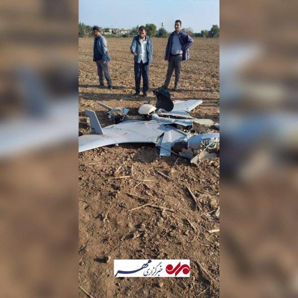 سقوط پهباد در پارس‌آباد مغان,اخبار سیاسی,خبرهای سیاسی,دفاع و امنیت