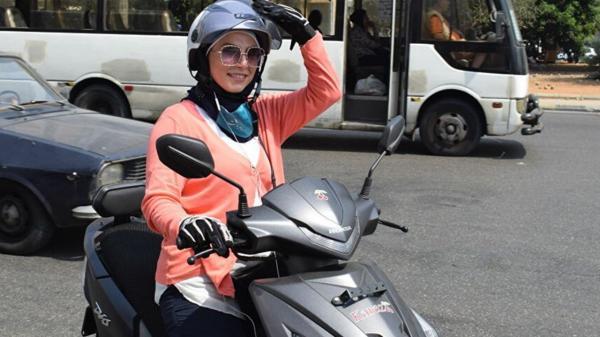 تاکسی موتوری زنان در لبنان,اخبار جالب,خبرهای جالب,خواندنی ها و دیدنی ها