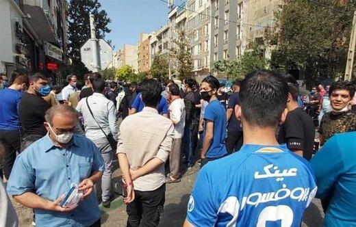 تجمع هواداران استقلال تجمع هواداران استقلال,اخبار فوتبال,خبرهای فوتبال,حواشی فوتبال