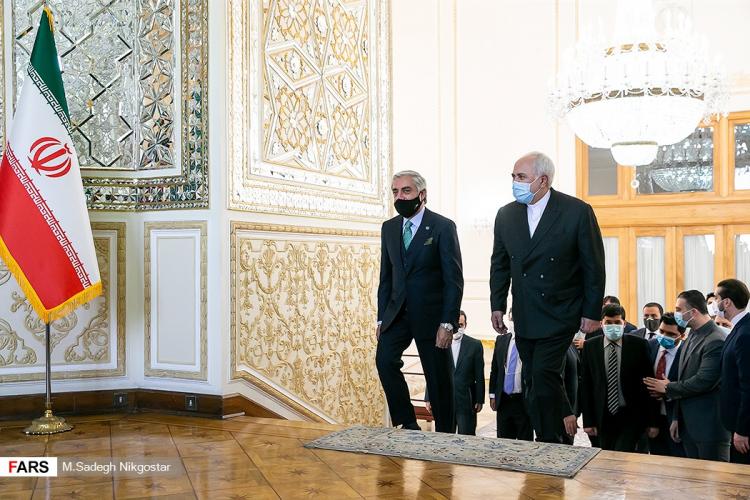 تصاویر دیدار عبدالله عبدالله و ظریف,عکس های دیدار ظریف و عبدالله عبدالله,تصاویر دیدار وزیر امور خارجه و رئیس شورای عالی افغانستان