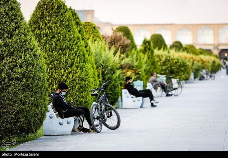 تصاویر نصف جهان در موج سوم کرونا,عکس های اصفهان در شرایط کرونا,تصاویری از وضعیت اصفهان در شرایط کرونایی