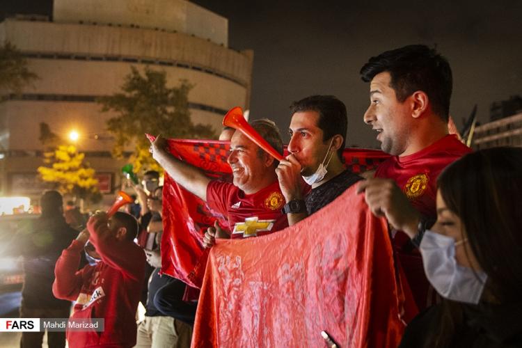 تصاویر شادی هواداران پرسپولیس پس از صعود به فینال آسیا,تصاویر خوشحالی طرفداران پرسپولیس,تصاویر خوشحالی هواداران پرسپولیس پس از شکست النصر