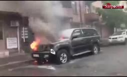 فیلم/ درگیری قره‌باغ؛ جنگ به داخل شهرها کشیده شد