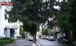 فیلم/ بمباران وحشتناک منازل «استپاناکرت» توسط ارتش آذربایجان