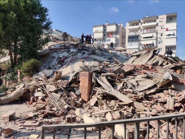 شمار جان‌باختگان زلزله ازمیر ترکیه,اخبار حوادث,خبرهای حوادث,حوادث طبیعی